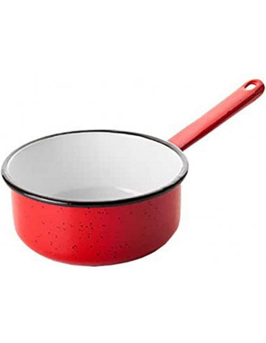 ibili 912616 Casserole en acier émaillé vitrifié 16 cm