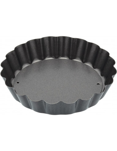 KitchenCraft KCBKMINI04 Moule tartelette fond amovible  8 cm