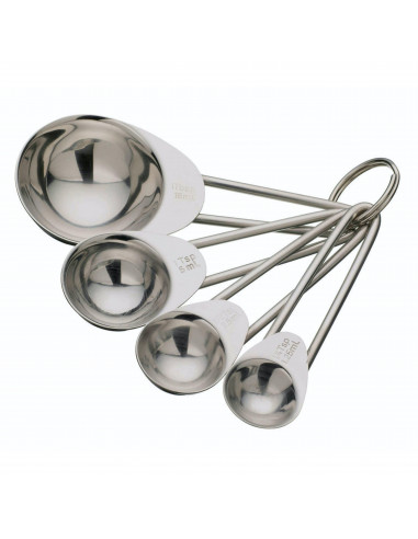 KitchenCraft KCMEASUREDL Lot de 4 cuillères doseur