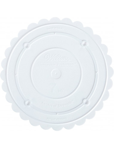 Wilton Brands 302-7 SEPARATOR PLATE 302-7 ROND*VAG