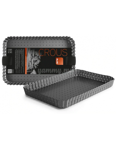 ibili 835231 Moule rectangle gamme Crous perforé