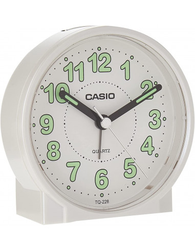 Casio TQ-228-7DF Réveil blanc