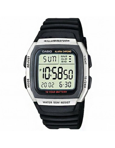 Casio W-96H-1AVDF Montre WR50