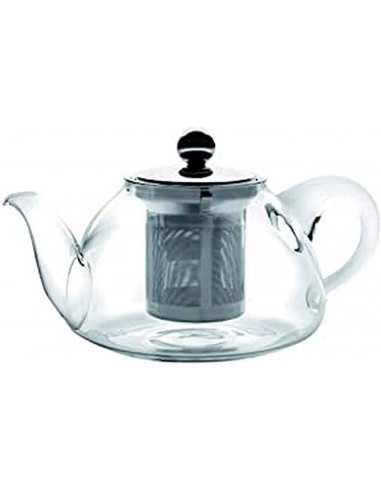 ibili 621708 Théière en verre avec infuseur 800 ml