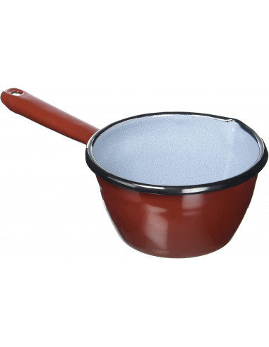 ibili 936012 Casserole en acier émaillé vitrifié 12 cm