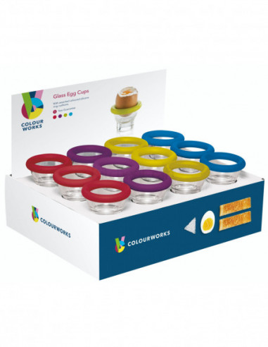 Colourworks CWEGGDISPSIL24 Coquetier