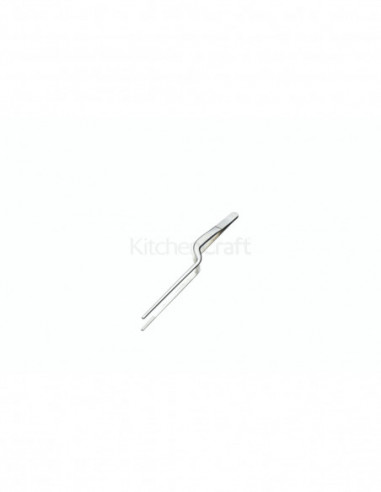 MasterClass MCPREPTONGS21 Stainless Steel 21cm Curved Plating Tongs