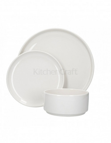 Mikasa MKCAM12PC Camberlie 12-Piece Porcelaine  Set