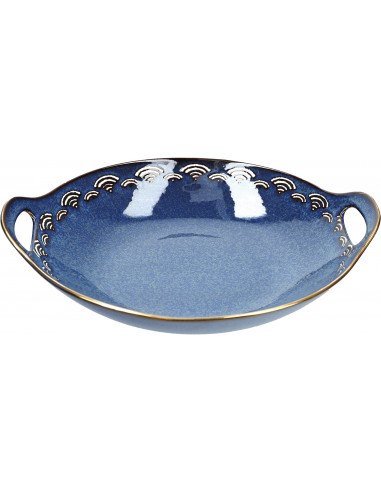 Mikasa MKSATSERVBOWL26 Satori Bol de service à double poignée Porcelaine 28 cm