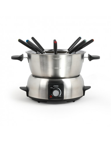 Livoo DOC263 Fondue inox 8 personnes 1000 W