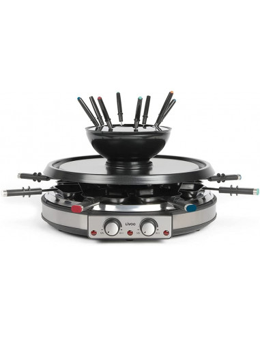LIVOO DOC265 Raclette Grill Fondue