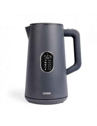 Livoo DOD185G Bouilloire électrique avec sélecteur de température 1,5 litre