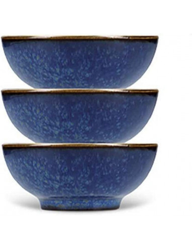 Mikasa MKSATDIP3PC Satori bols Porcelaine 8 cm Lot de 3