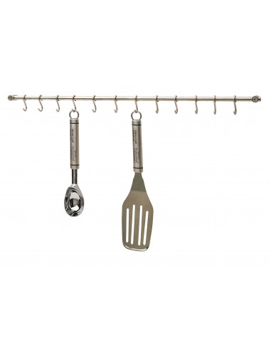 KitchenCraft KCRACKDL Support suspendu en inox pour ustensiles