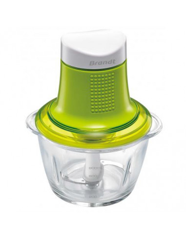 Brandt HAC301V Hachoir Électrique Bol en Verre 1 litre 300 W