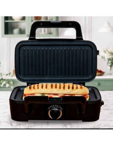 Little Balance 8368 Croque Gaufre Panini Grill 1200 W
