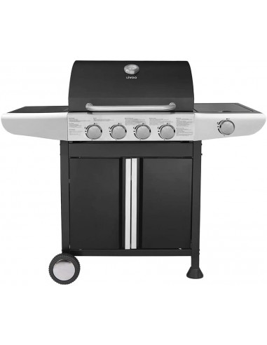 Livoo DOC247 Barbecue gaz 4 bruleurs