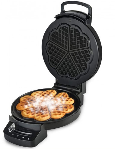 Little Balance 8382 Gaufrier 5 Gaufres Cœur en 1 Seule Cuisson