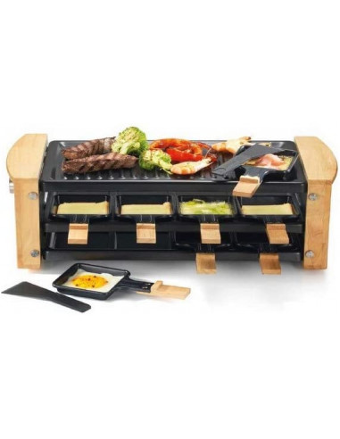 KitchenChef KCWOOD.8RP Raclette 8 personnes