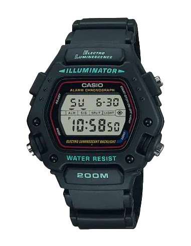 Casio DW-290-1VS Montre étanche WR200