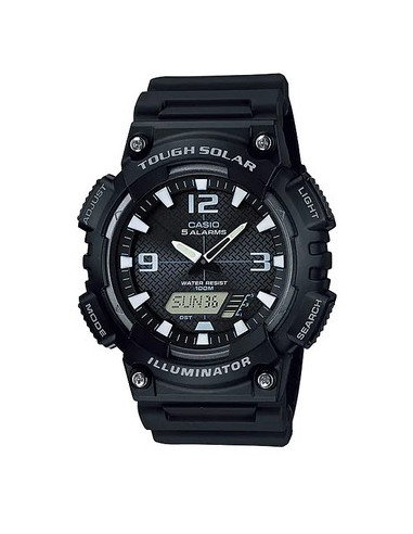 Casio AQ-S810W-1AVD Montre WR100 Tough Solar 5 alarmes