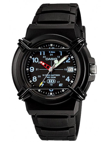 Casio HDA-600B-1BVD Montre WR100 avec Protection