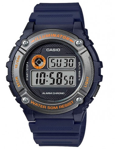 Casio W-216H-2BVDF Montre étanche WR50