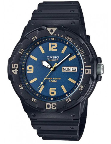 Casio MRW-200H-2B3V Montre bleue étanche WR100