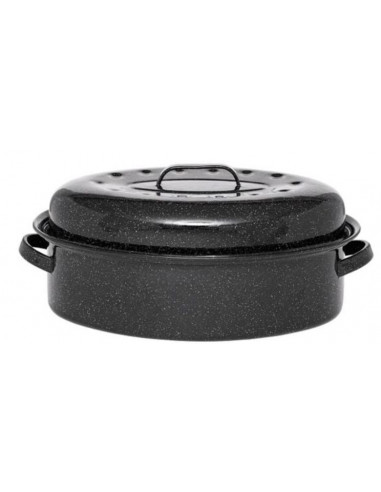 Granite Ware 5094 Cocotte rôtissoire en acier Carbon Céramique 46 cm